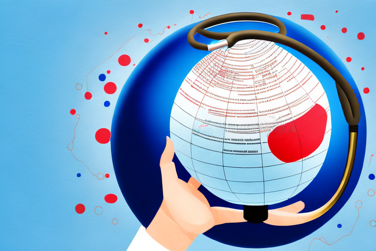 A globe with the usa highlighted