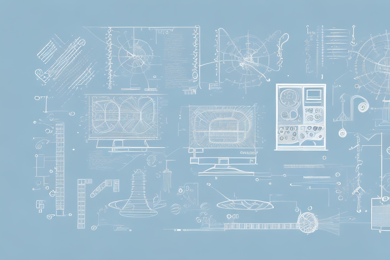 An electrical engineering lab with a variety of equipment and tools