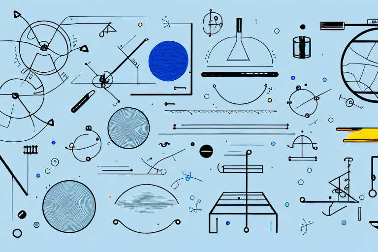 A physics laboratory with equipment and tools