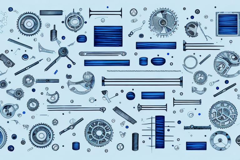 A mechanical engineering lab with various tools and machines