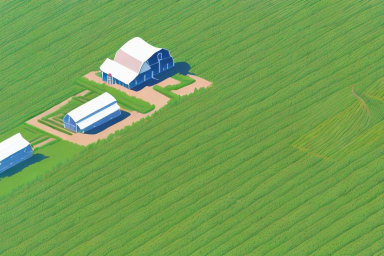 A farm in the usa